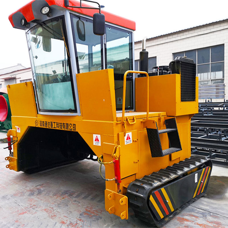 500-700 type de Turner Fermentation Compost Equipment Crawler d'andain de M3/H