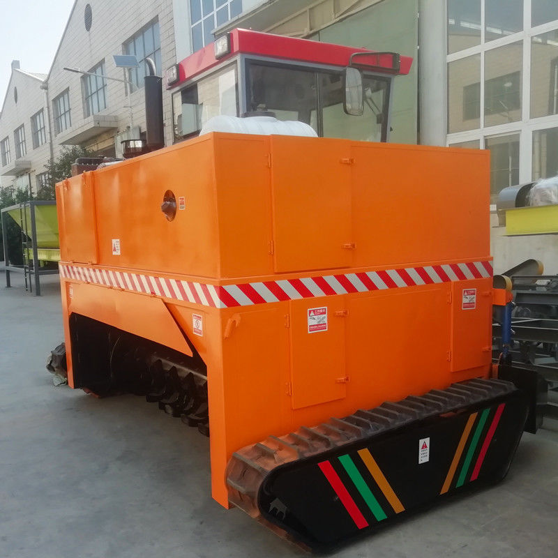 500-700 type de Turner Fermentation Compost Equipment Crawler d'andain de M3/H