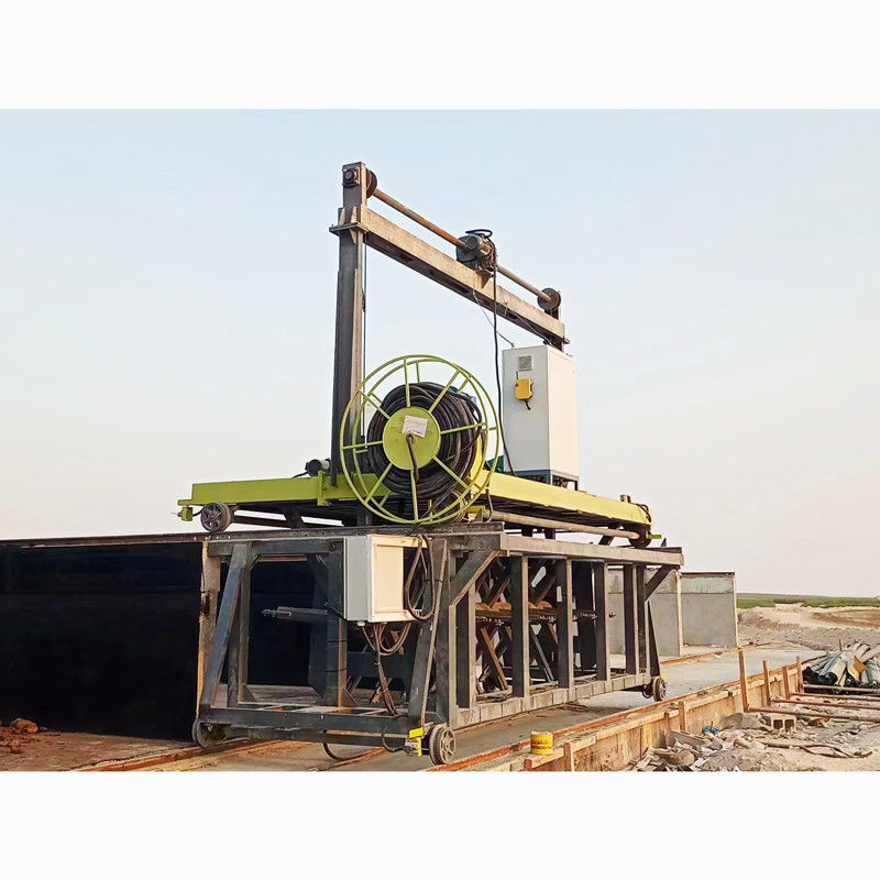 Type vert compost Turner Chicken Manure Compost Machine de cannelure