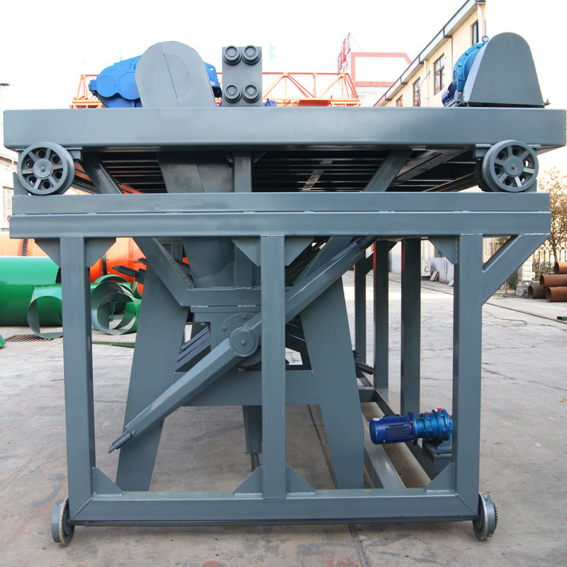 Type compost Turner Fertilizer Waste Fermentation de cannelure d'engrais de poulet