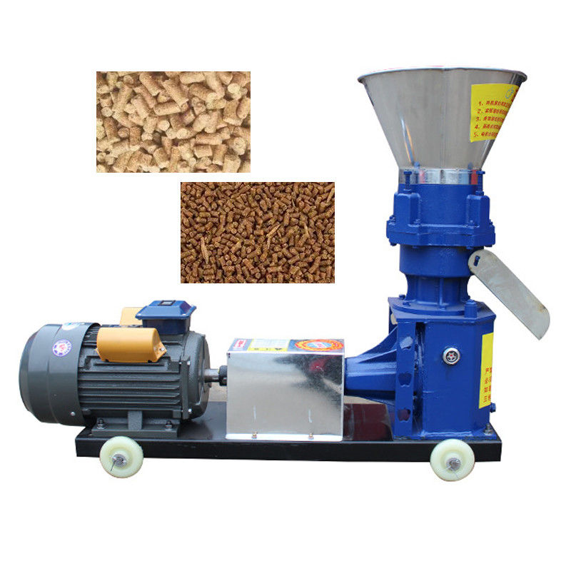 Moulin de granule d'alimentation des animaux de Straw Pelletizer 1000kg/H de maïs de moutons de bétail