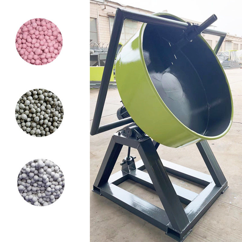 Machine efficace 6mm Pan Animal Manure Disc Granulator de granulatoire d'engrais organique