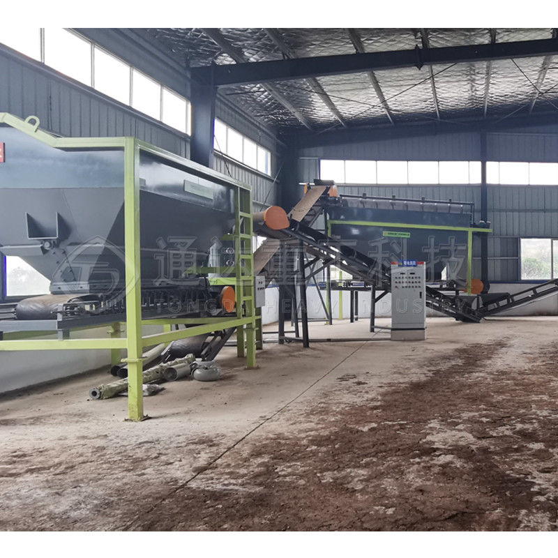 Chaîne de production de granulateur d'engrais de 20 tonnes/h machine pour les granules organiques