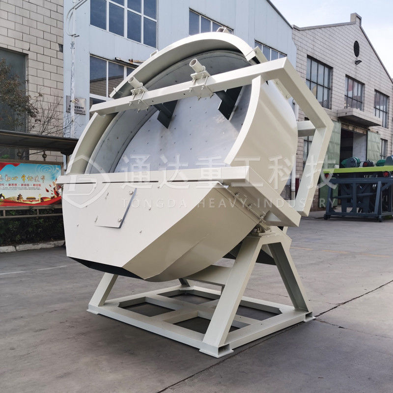 Machine à granuler des disques à haute productivité pour la fabrication d'engrais organiques 5 tonnes/h
