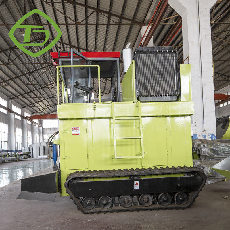 Appareil de transformation du fumier par engraissement, équipement de transformation du compost 2200 r/min