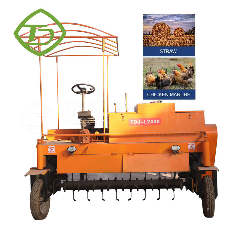 Type de déménagement Compost Turner Compost Fumier machine de fabrication de champignons Compost machine de mélange
